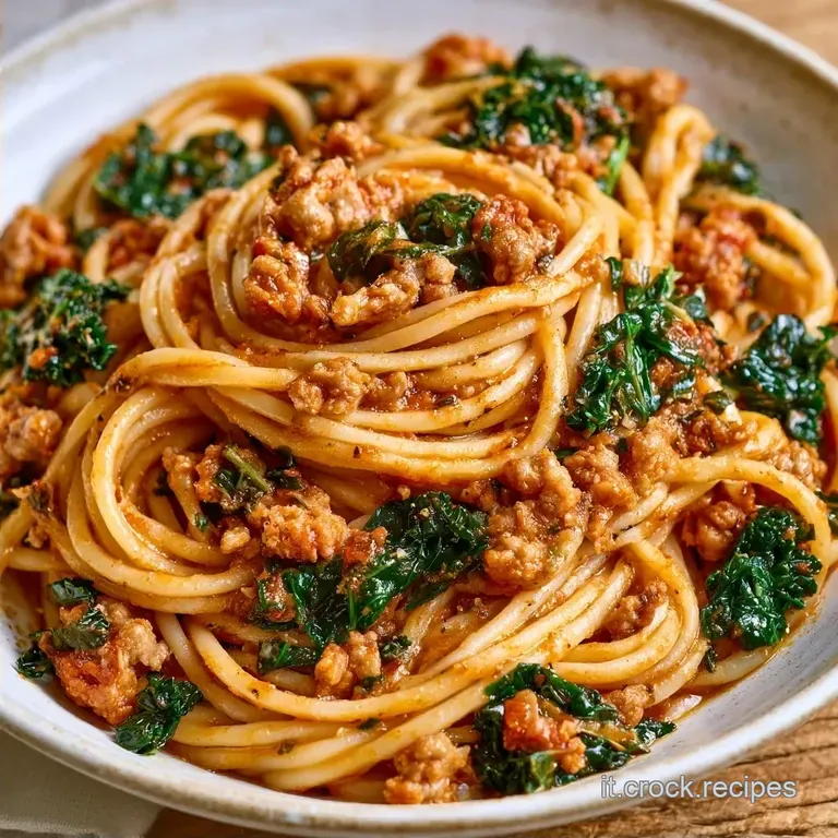 Pasta Cavolo Nero E Salsiccia in 30 Minuti