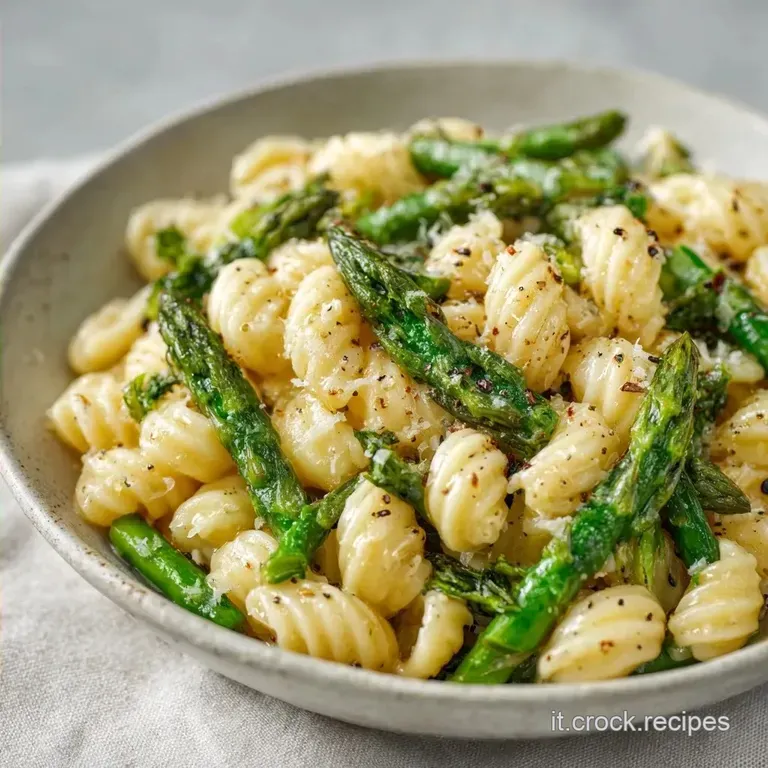 Pasta con Asparagi Cremosa e Veloce: Senza Panna