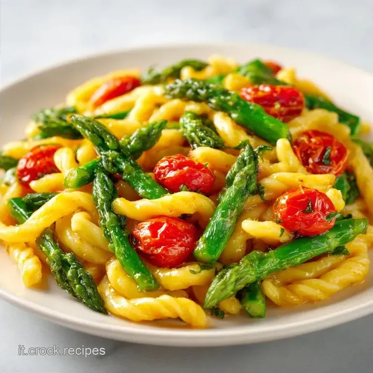 Pasta con Asparagi e Pomodori: Croccante e Saporita