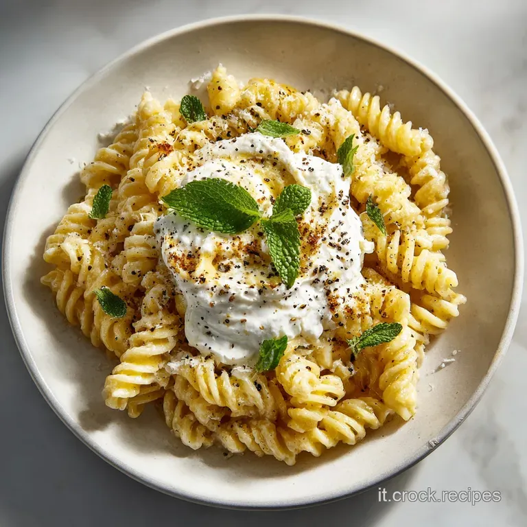 Ricetta Pasta con Ricotta Cremosa in 15 Minuti