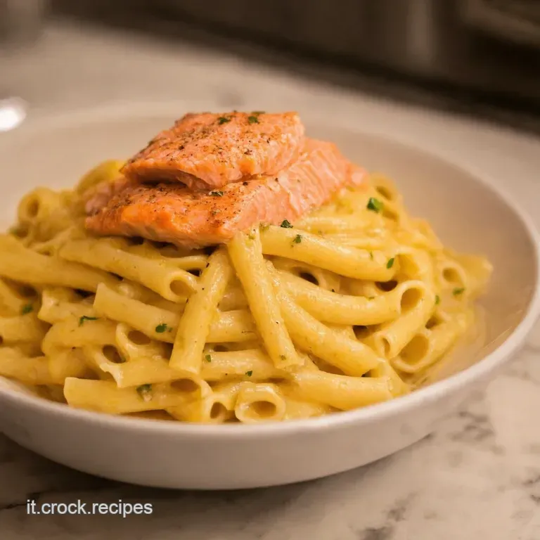 Pasta Con Salmone Cremosa Un Omaggio Al Mare presentation
