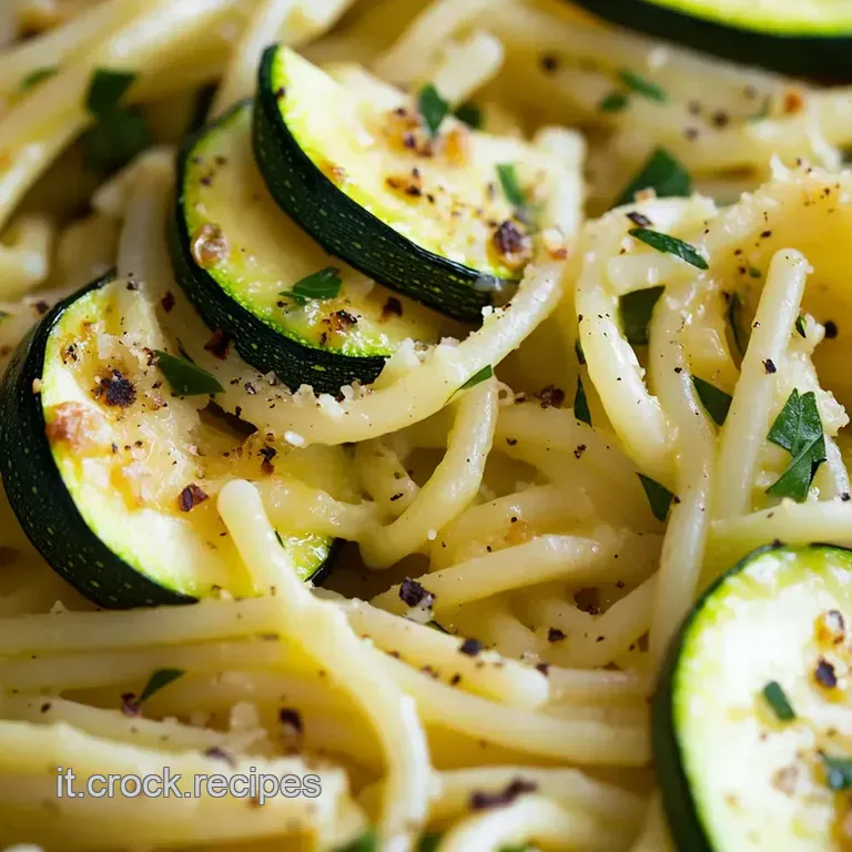 Pasta Con Zucchine: La Ricetta Semplice E Deliziosa presentation