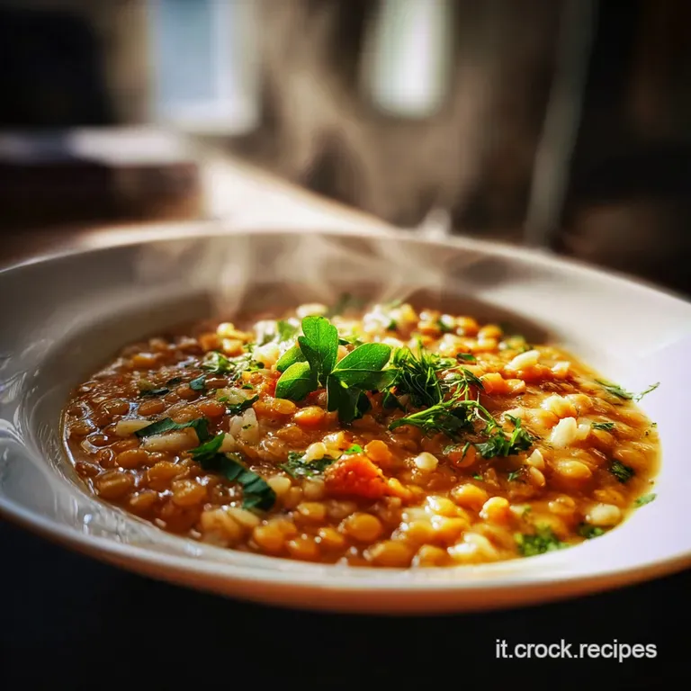 Pasta e Lenticchie Ricetta Cremosa e Avvolgente