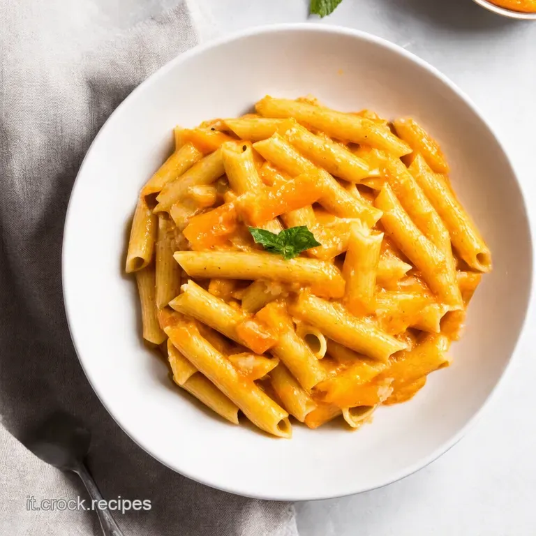 Pasta e Zucca LAbbraccio Cremoso dAutunno