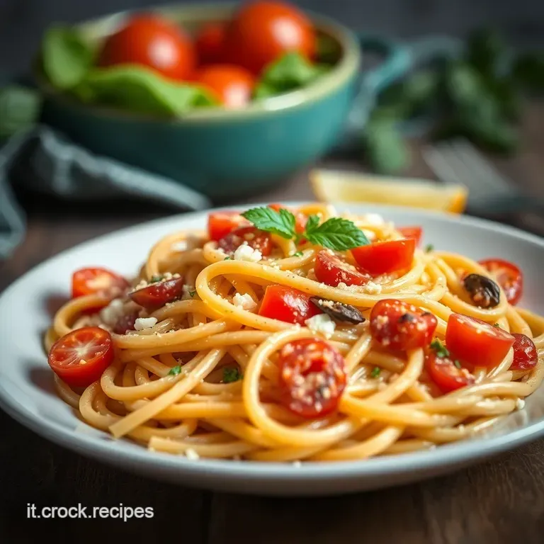 Pasta Fredda alla Genovese