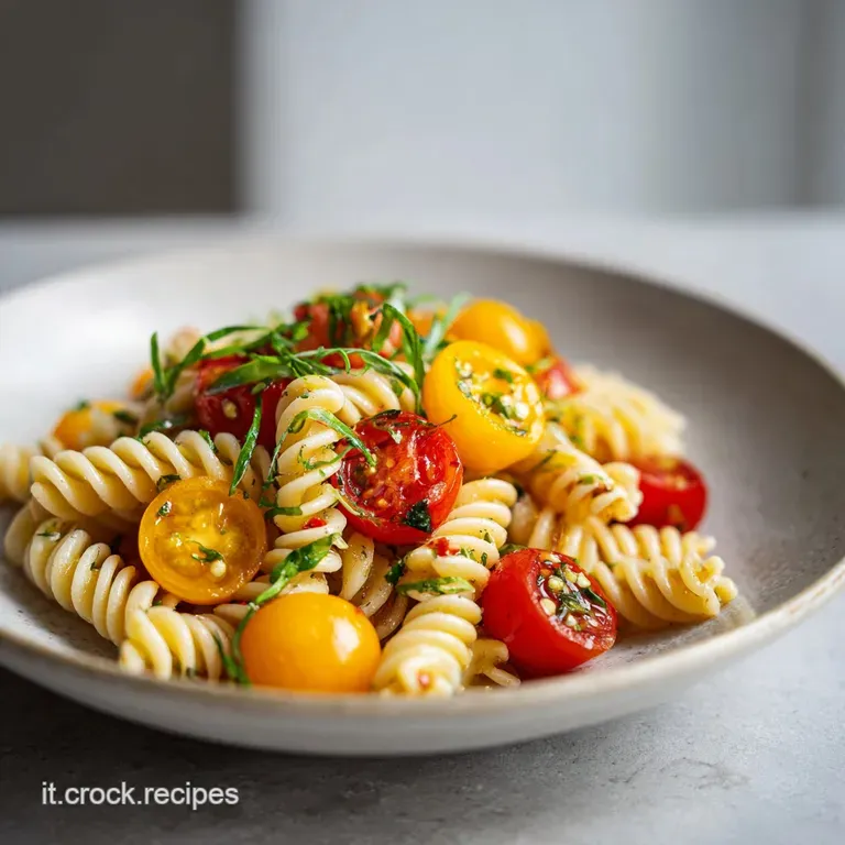 Pasta Fredda con Pomodorini: La Ricetta Estiva