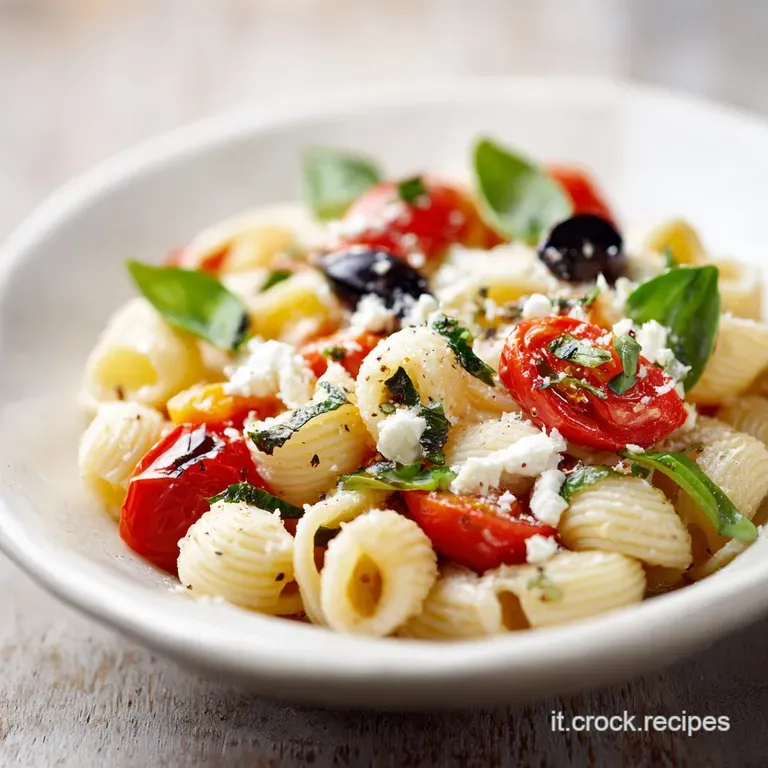 Pasta Fredda Mediterranea con Tonno