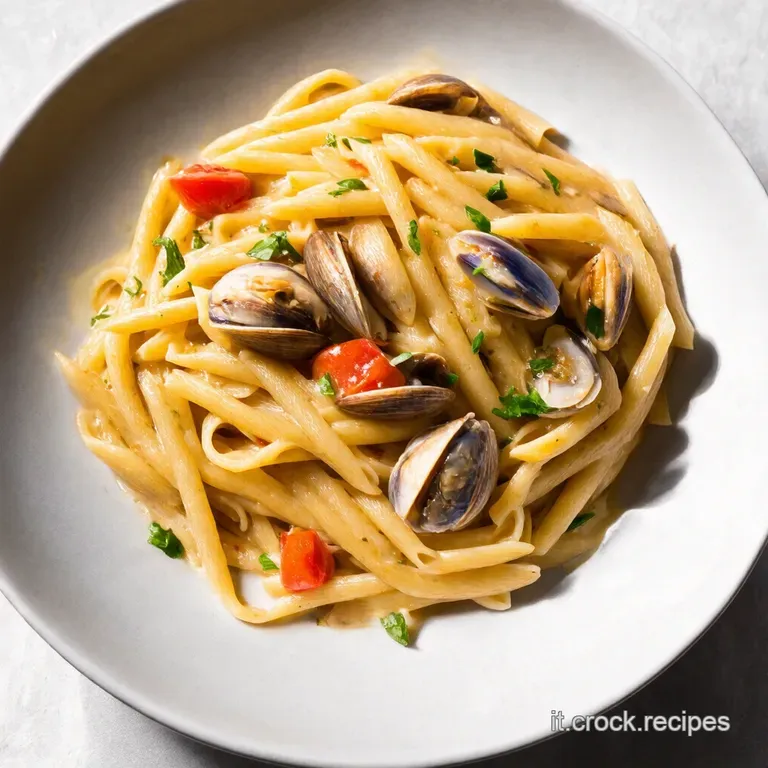 Pasta Vongole e Pomodorini Un Sogno di Mare nel Piatto