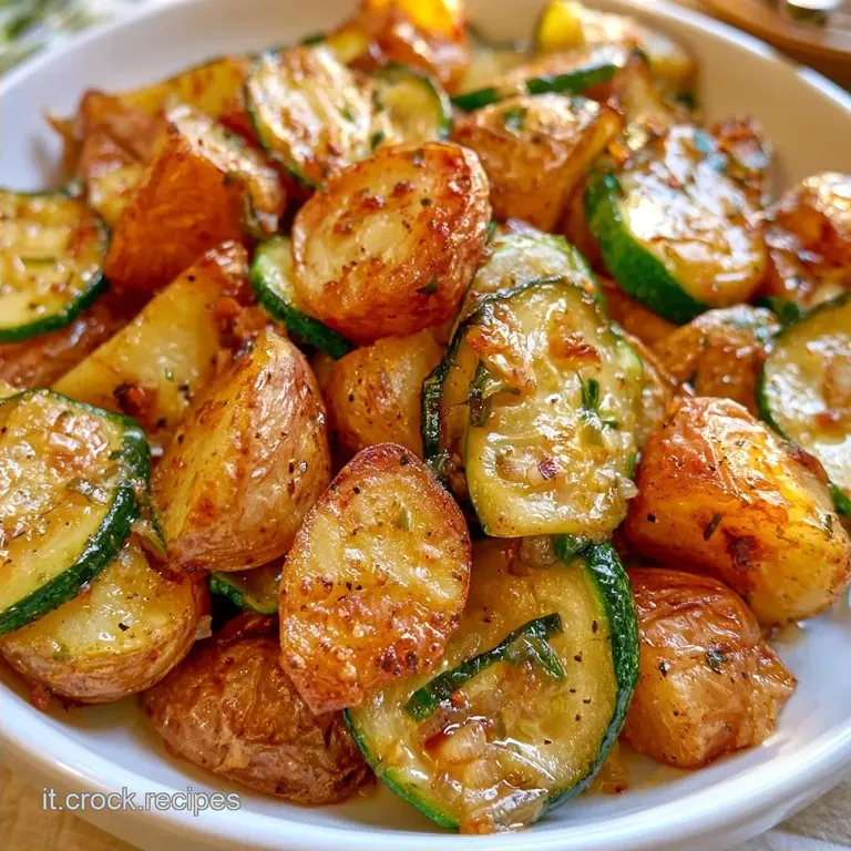 Patate e Zucchine in Padella Croccanti