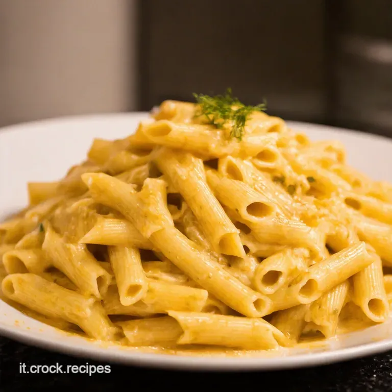 Penne Al Forno Ricotta E Rag&ugrave; La Perfezione in Ogni Forchettata presentation