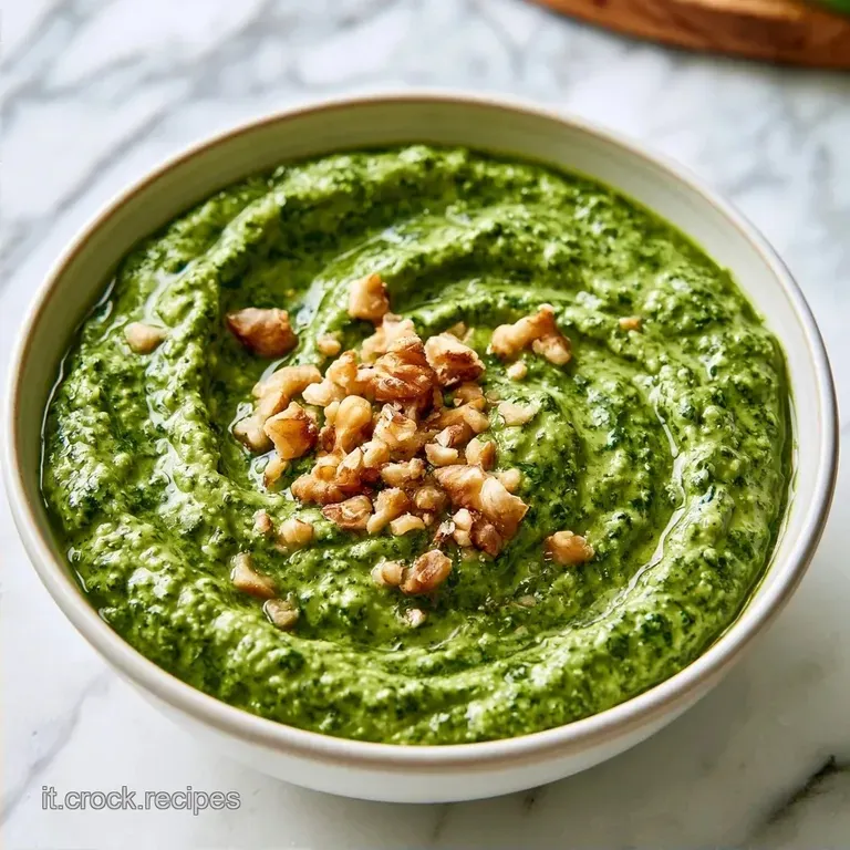 Pesto Di Cavolo Nero: Cremoso E Genuino