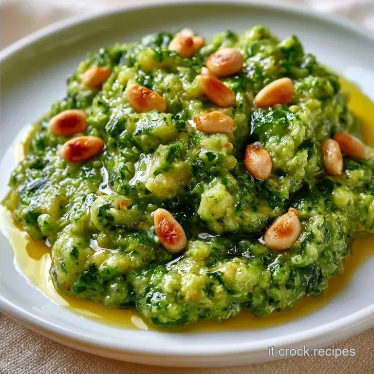 Pesto Di Zucchine A Crudo In 10 Minuti