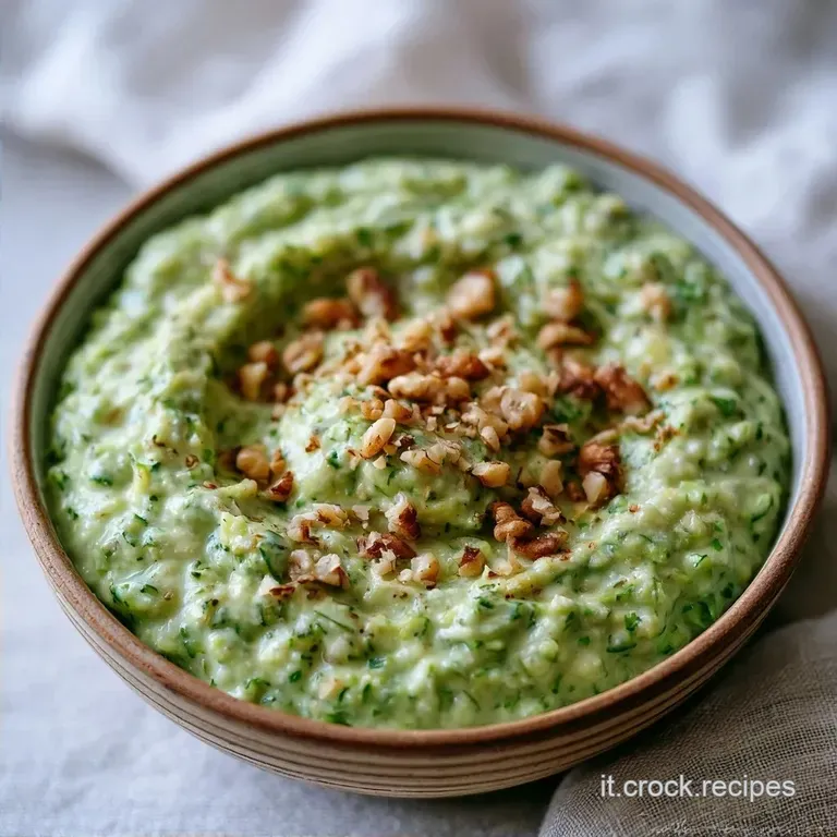 Pesto Zucchine Noci: Fresco e Cremoso