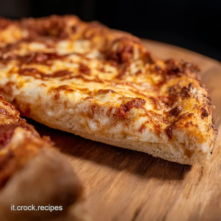 Pizza Alla Teglia Romana: Croccante Fuori Soffice Dentro presentation