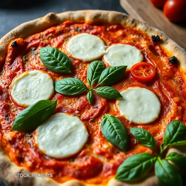 Pizza Margherita Perfetta: Un Omaggio a Napoli