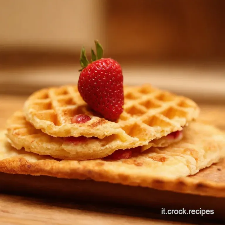 Pizzelle Alla Fragola Un Tripudio Di Dolcezza E Tradizione presentation