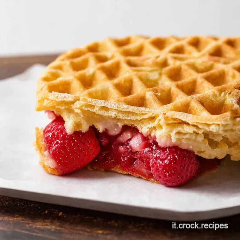 Pizzelle alla Fragola Un Tripudio di Dolcezza e Tradizione