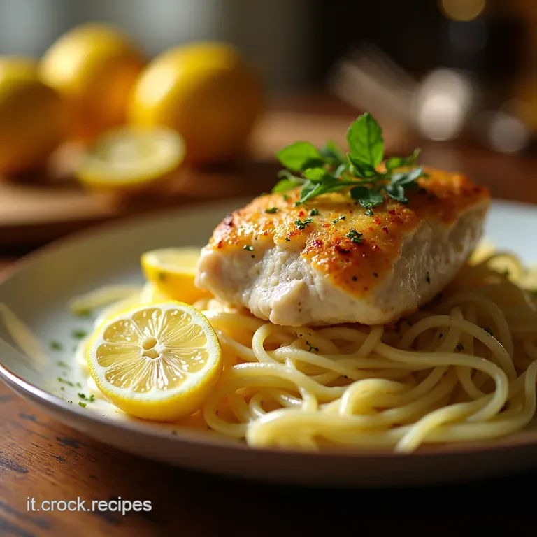 Pollo Al Limone E Rosmarino Ricetta Light presentation