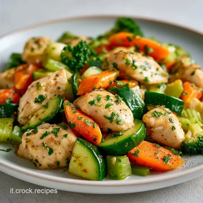 Pollo Stufato Fit con Verdure e Carote