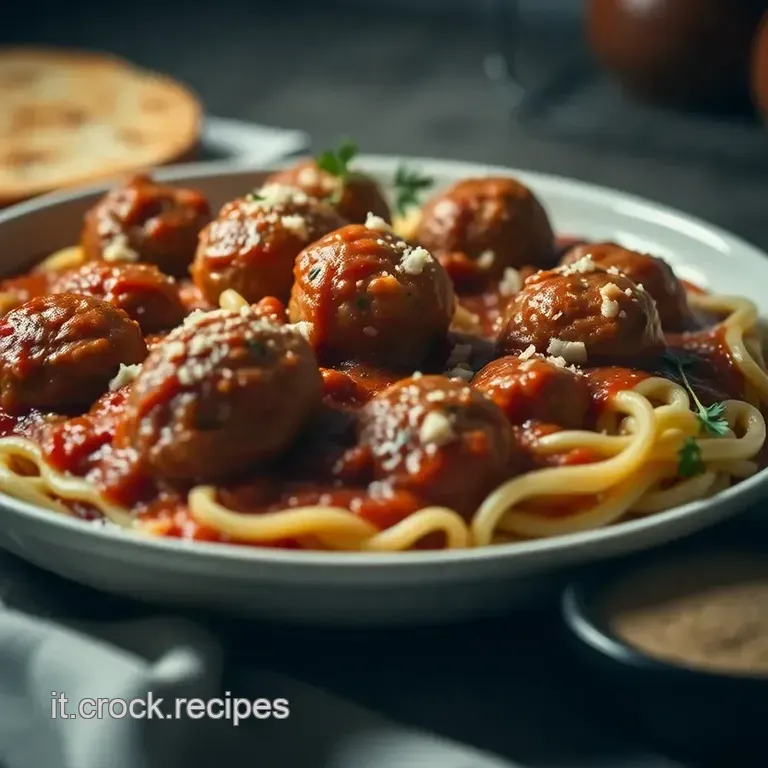 Polpette Al Sugo Della Nonna presentation