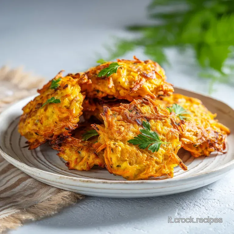 Polpette di Carote: Croccanti e Saporite