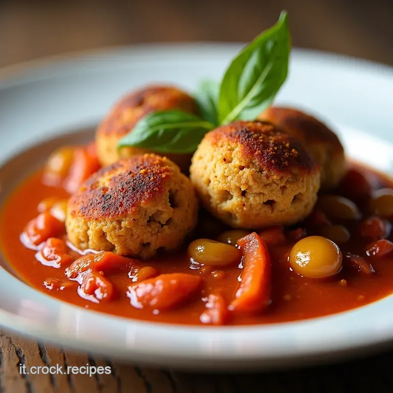 Polpette di Fagioli al Sugo Ricetta della Nonna Veggie Edition