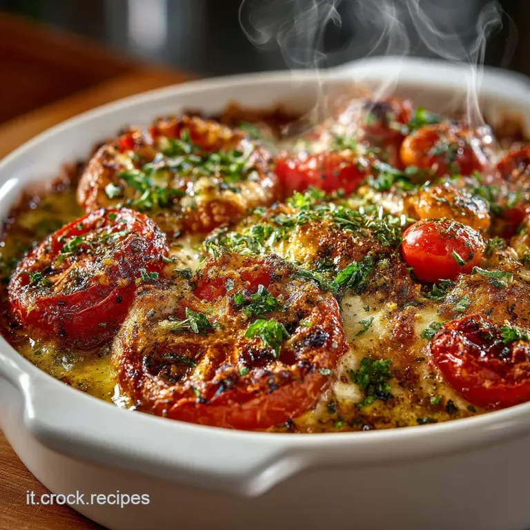 Pomodori Gratinati: Contorno Croccante E Veloce presentation