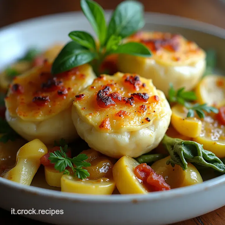 Radicchio Gratinato al Forno Un Contorno Croccante che Bilancia Amaro e Sapido