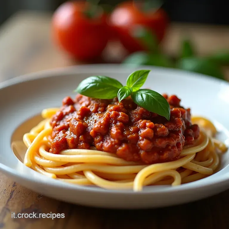 Rag&ugrave; alla Bolognese Il Segreto della Nonna