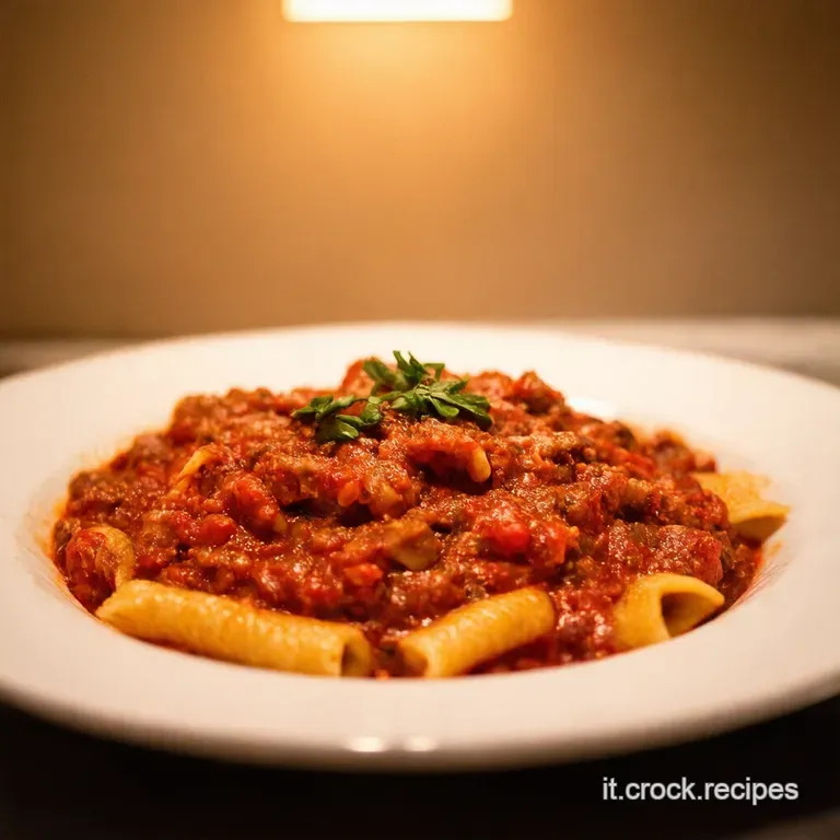 Rag&ugrave; Alla Bolognese La Ricetta Originale presentation