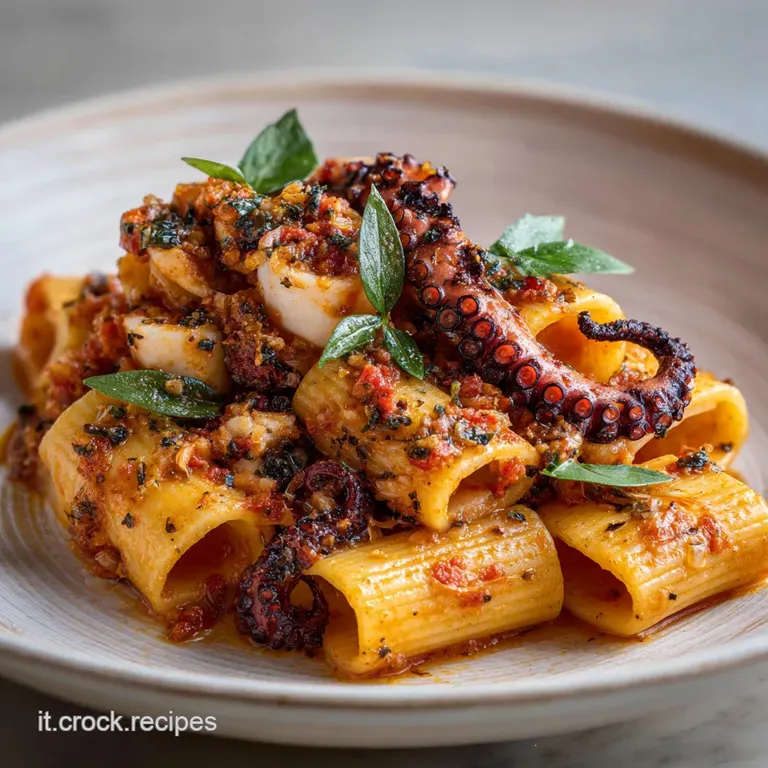 Rag&ugrave; di Polpo: Ricetta Vellutata