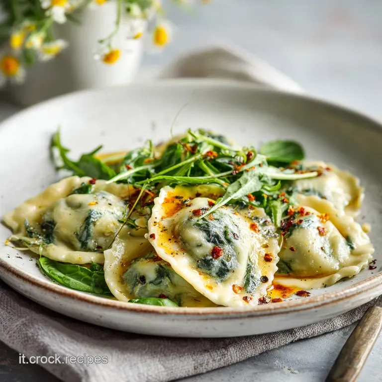 Ravioli Ricotta e Spinaci: Ricetta Originale