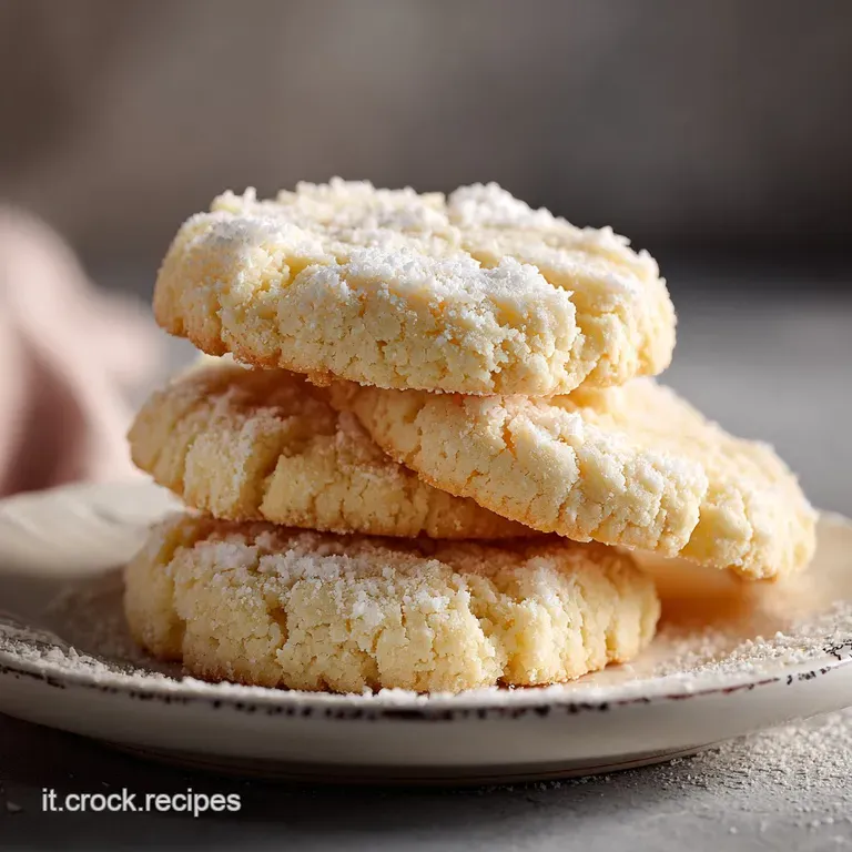 Ricetta Biscotti Classici al Burro Friabili