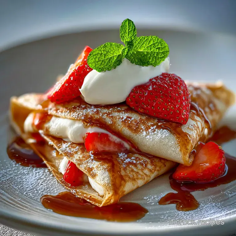 Ricetta Crepes Per 2 Persone Facile