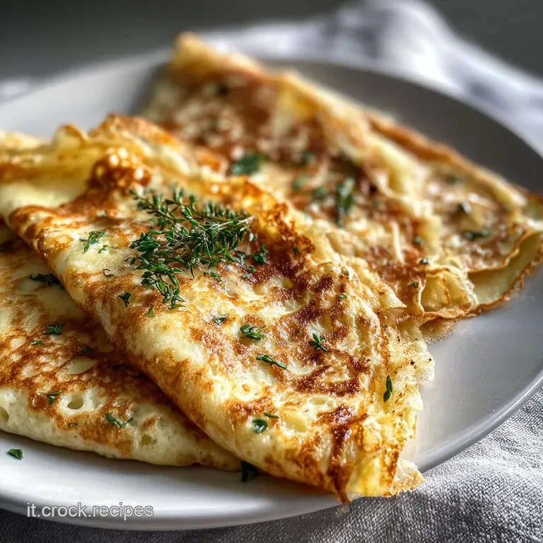 Ricetta Crespelle Salate: Pastella Setosa e Senza Rotture