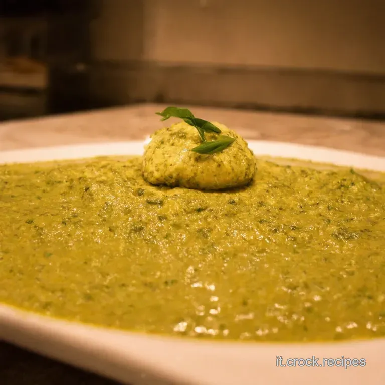 Ricetta Pesto Alla Genovese presentation