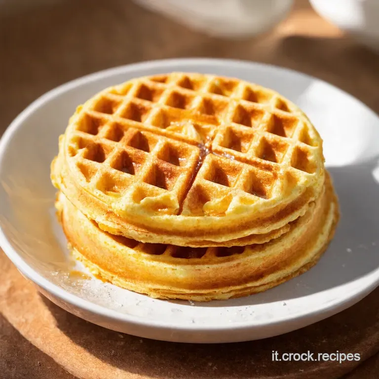 Ricetta Waffle Soffici e Croccanti