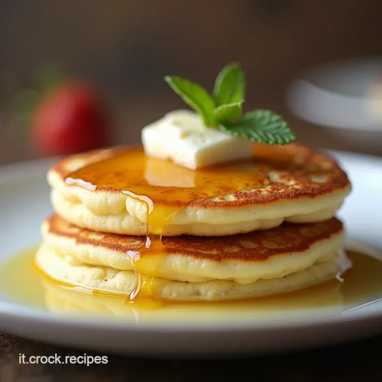 La Sorpresa Cremosa Ricotta Soffice Agli Agrumi e Miele di Castagno per Pancake Perfetti