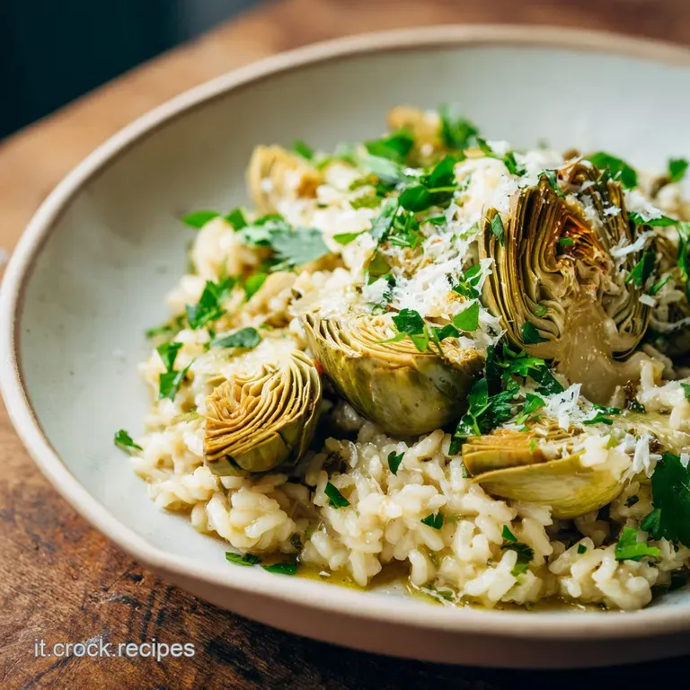 Risotto ai Carciofi: La Ricetta Cremosa