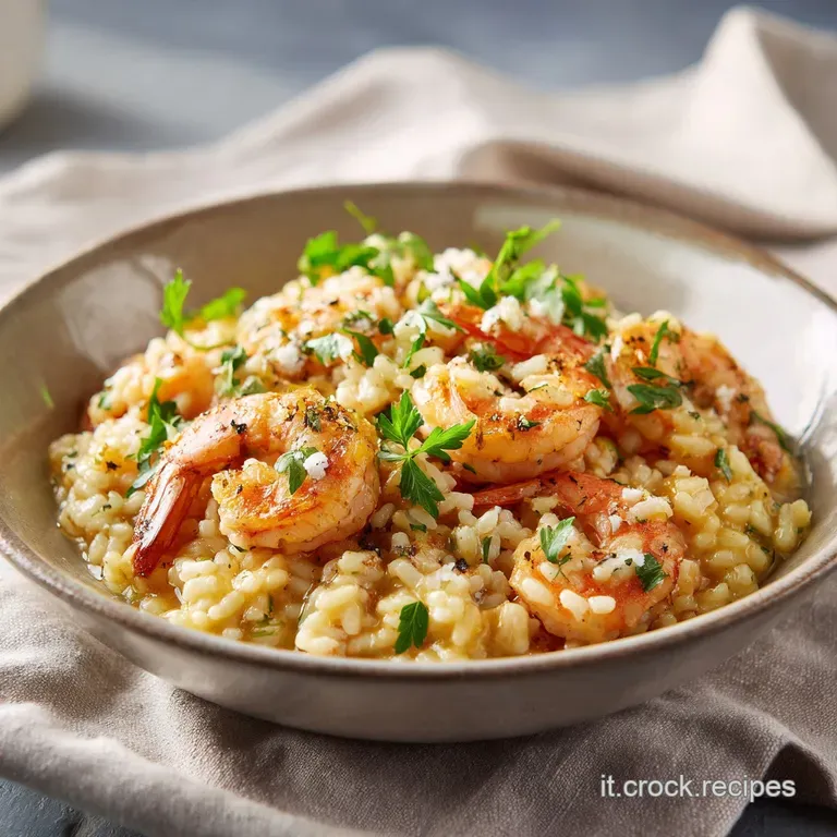 Riso e Gamberetti Cremoso