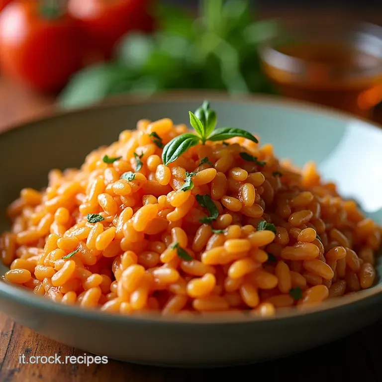 Riso Rosso Con Zucchine Al Curry E Crema Di Cannellini presentation