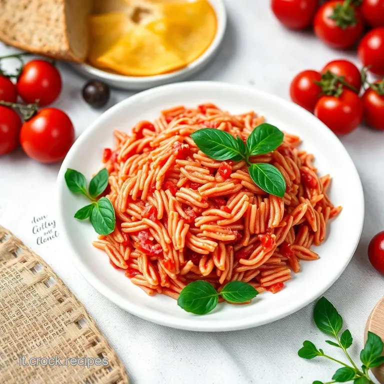 Riso Rosso con Zucchine al Curry e Crema di Cannellini