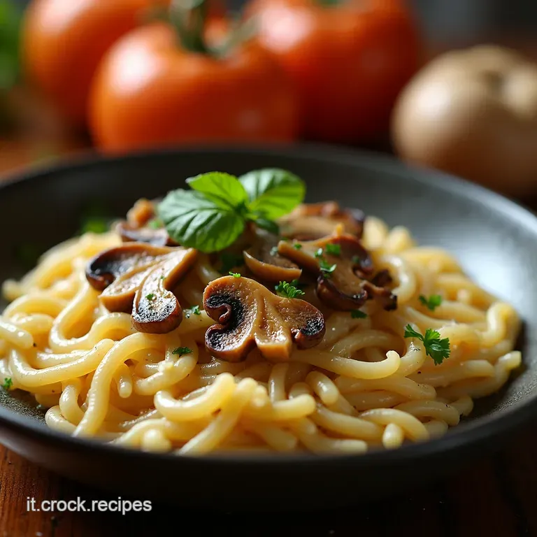 Risotto Ai Funghi Express Al Microonde presentation