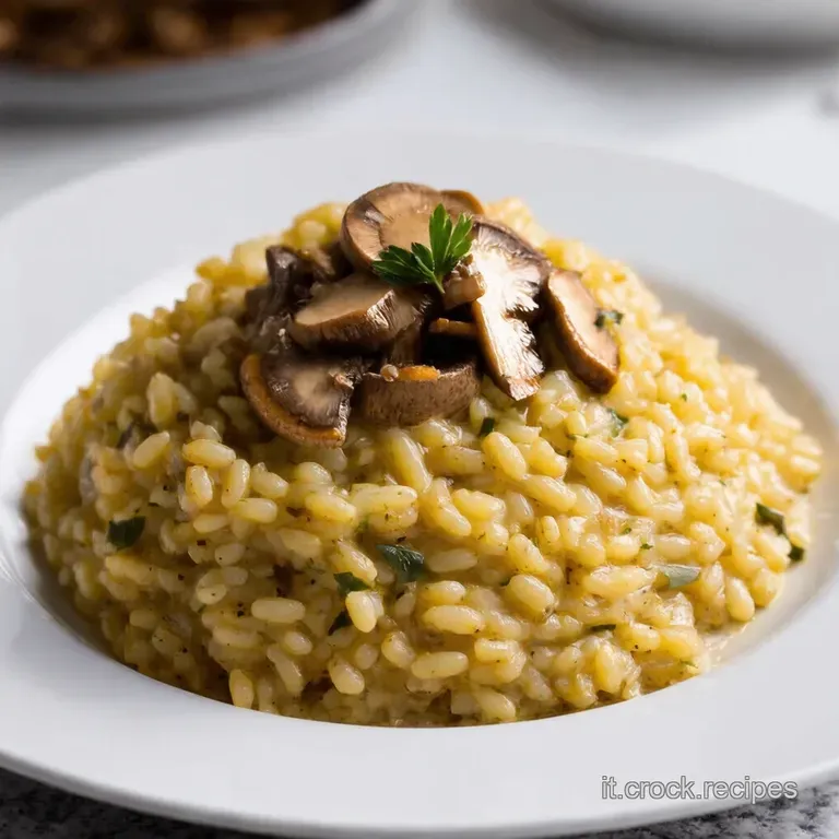 Risotto Ai Funghi Porcini Un Classico Italiano presentation