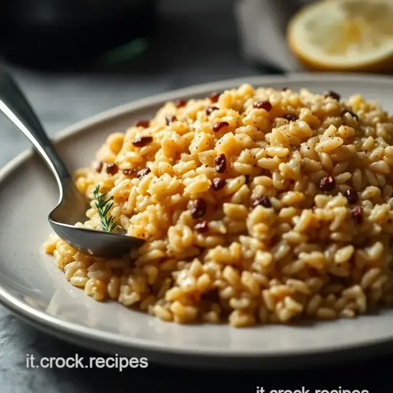 Risotto All aceto Balsamico: Un Bacio Di Modena presentation