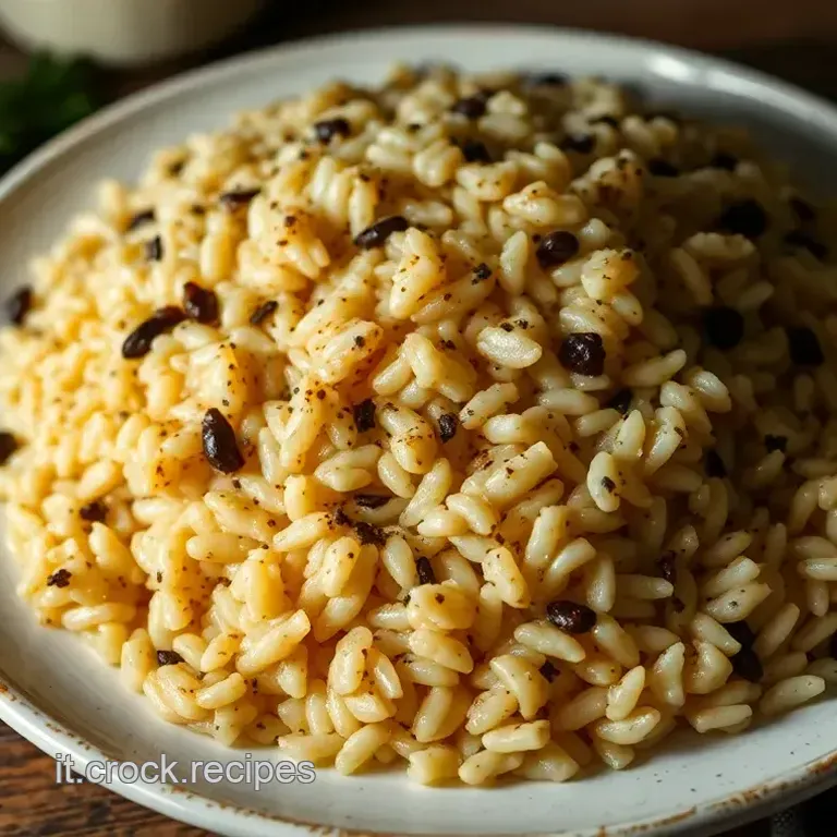 Risotto all Aceto Balsamico: Un Bacio di Modena