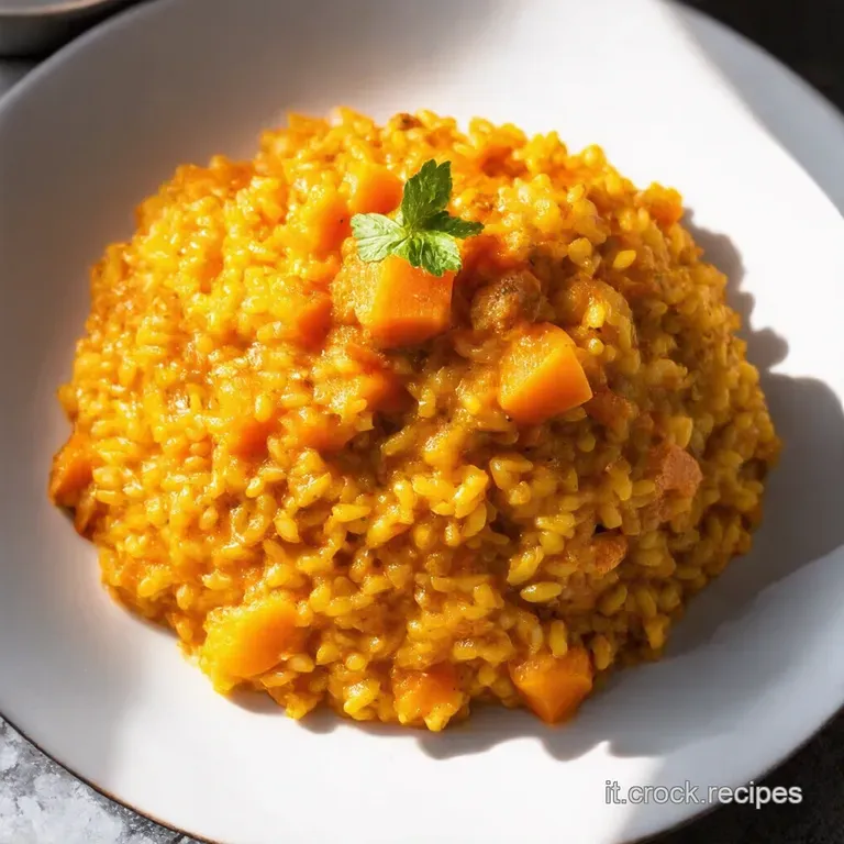 Risotto alla Zucca e Salsiccia