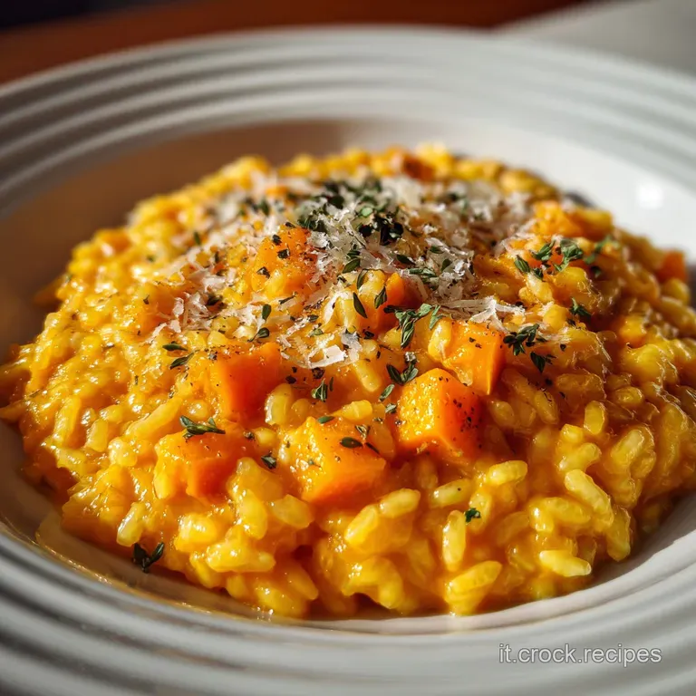 Risotto di Zucca: Vellutato e Stagionale