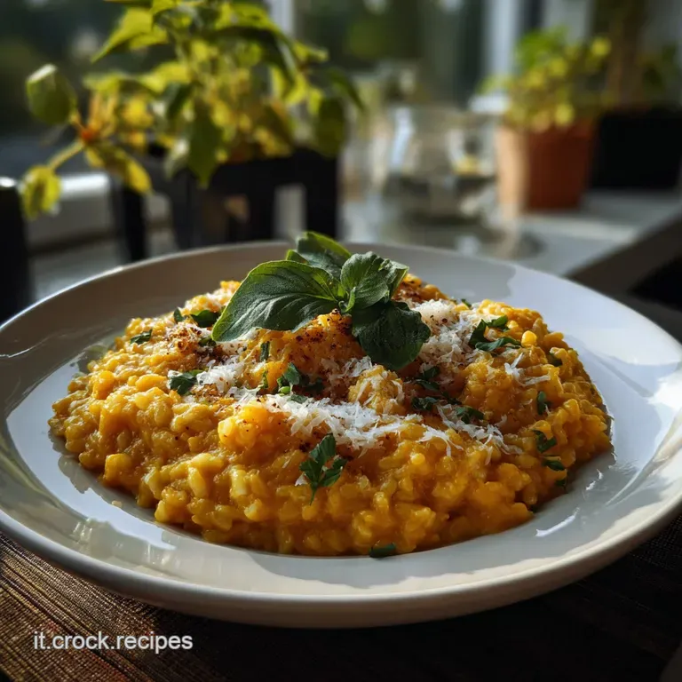 Risotto alla Zucca: Vellutato e Sapido