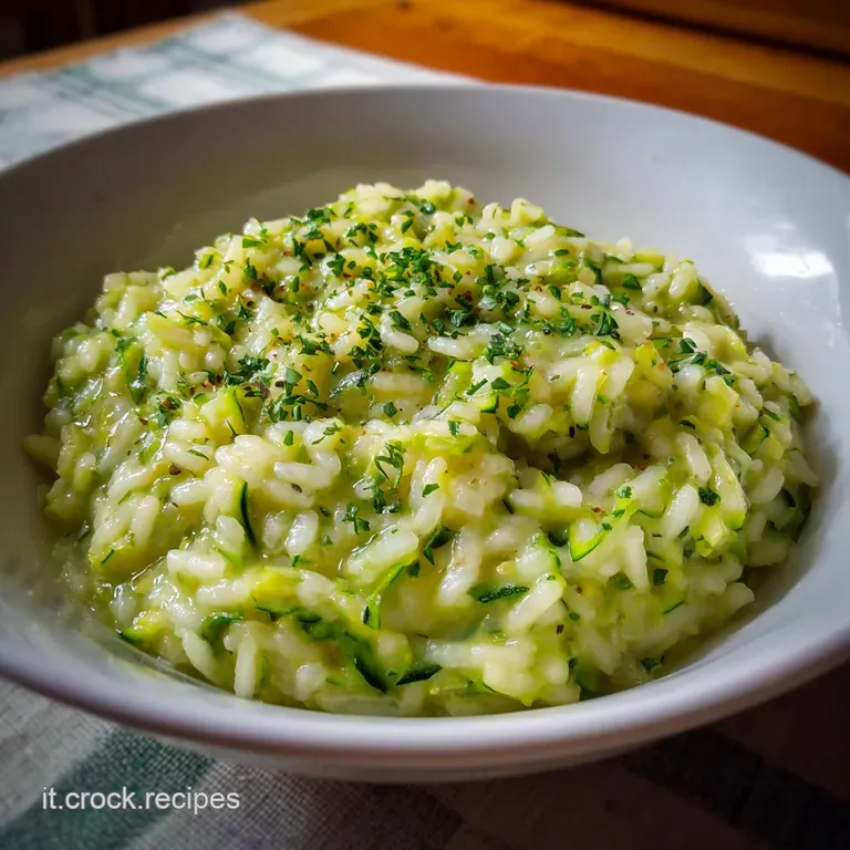 Risotto alle Zucchine Vellutato